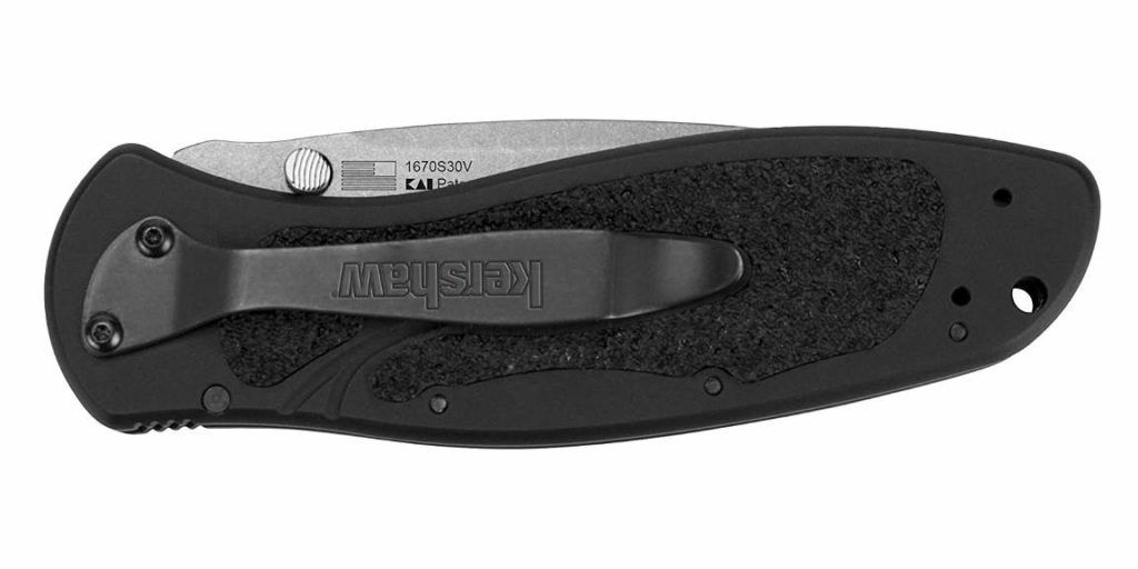 Kershaw-Blur-S30V-Speed-Safe-6061-T6-Aluminium-Griff-eingeklappt-Clip