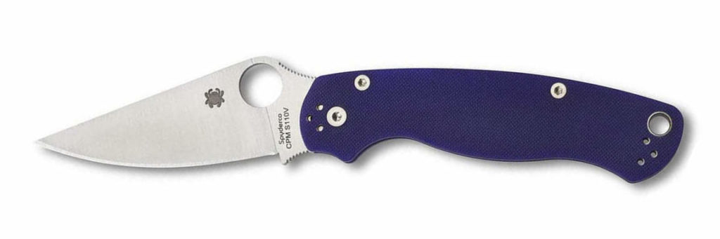 Spyderco-ParaMilitary2-S110V-g10-gross-gerade